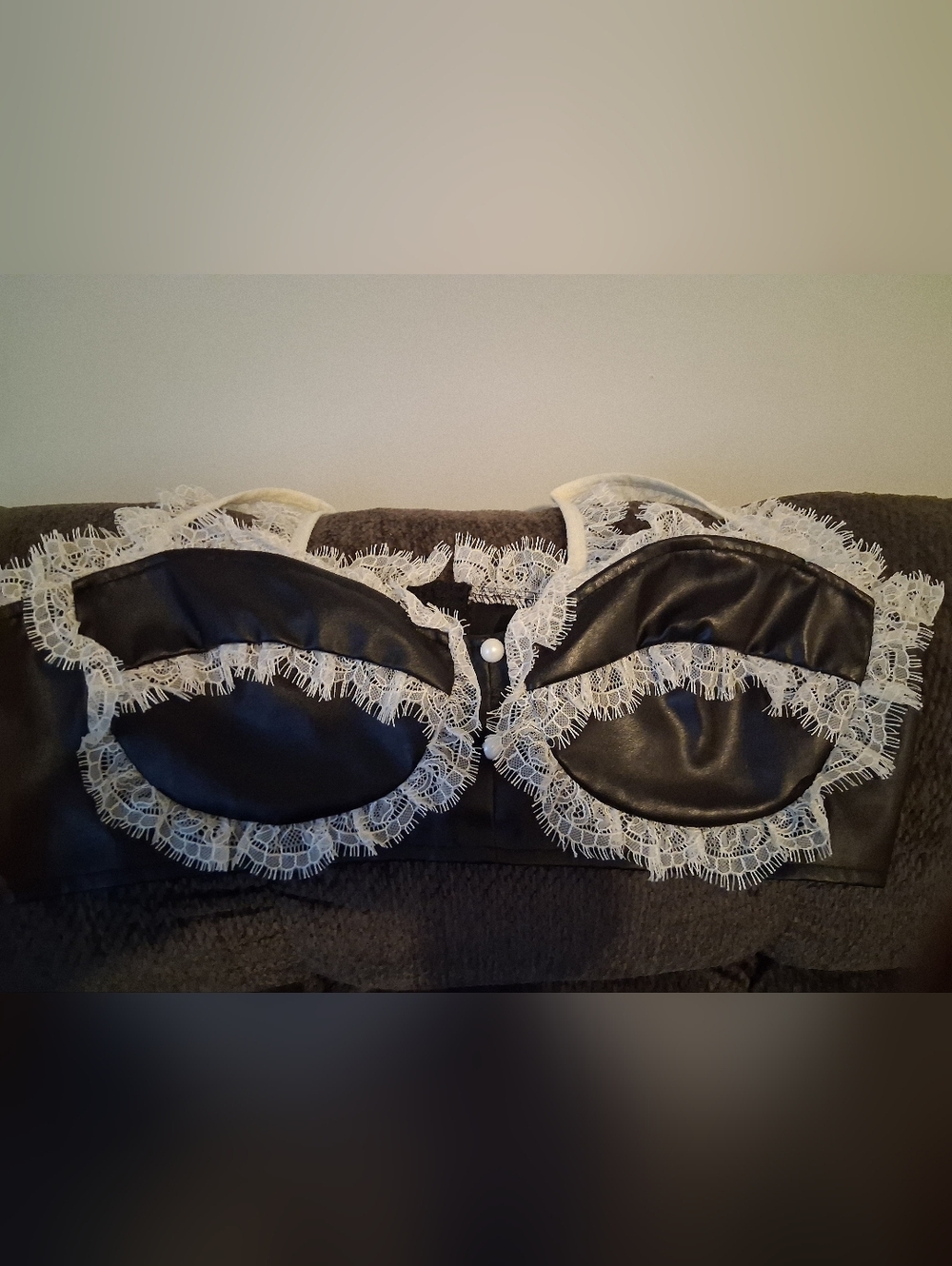 SALE!.Faux Lace Top